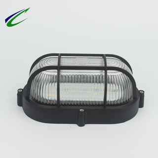 Black LED Bulkhead light Ellipsoid energy saving led outdoor weatherproof lamp