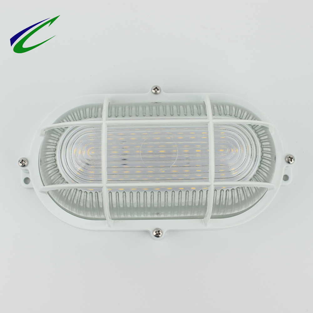 White LED Bulkhead light Ellipsoid energy saving led flood light outdoor