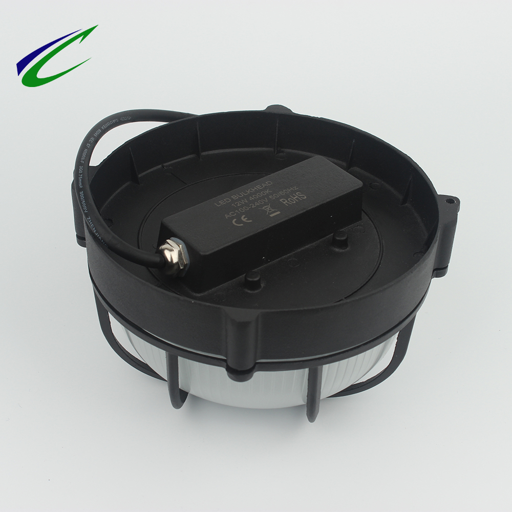 Black LED Bulkhead light waterproof outdoor light