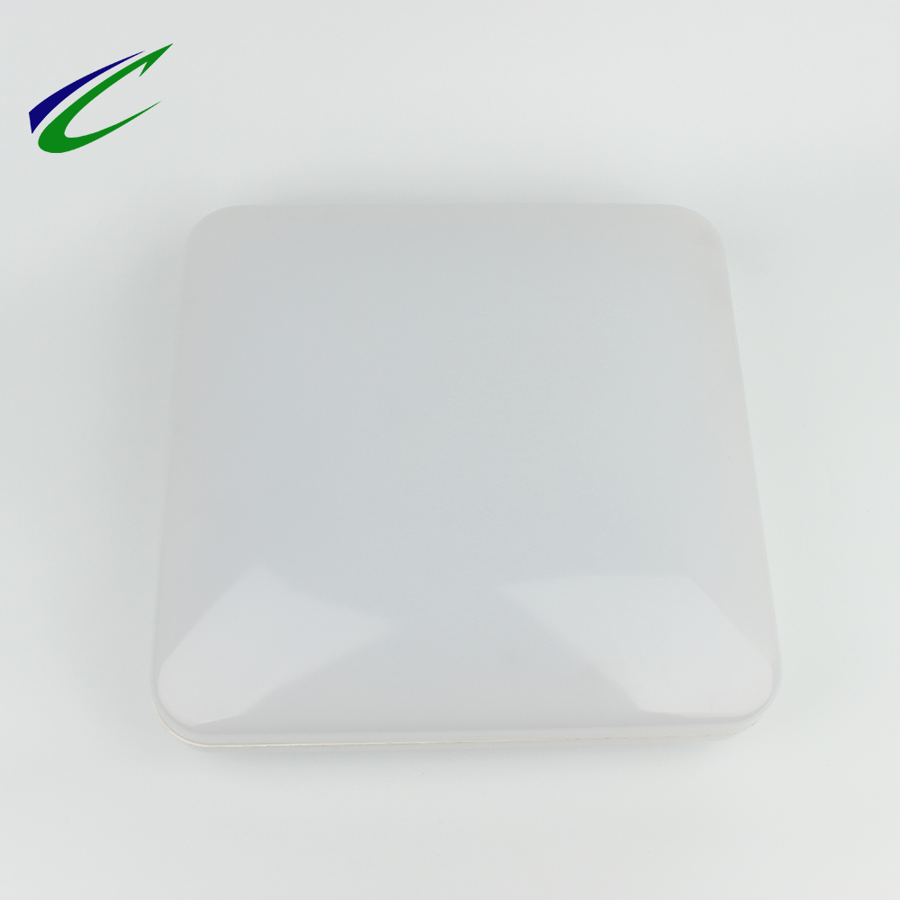 Square ceiling light IP54 for 2D tube normal size