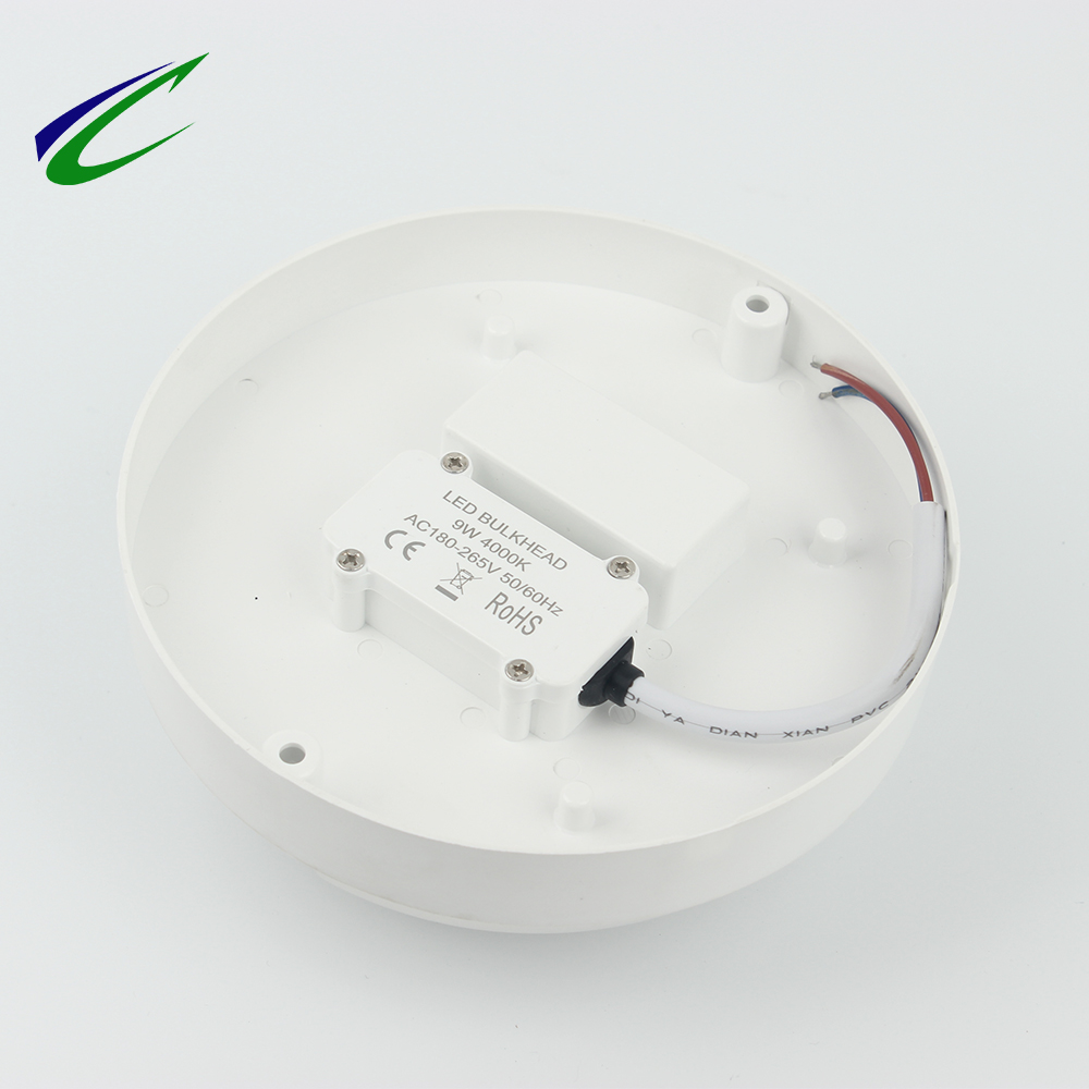 9W Round moisture proof light CE certification waterproof outdoor lamp
