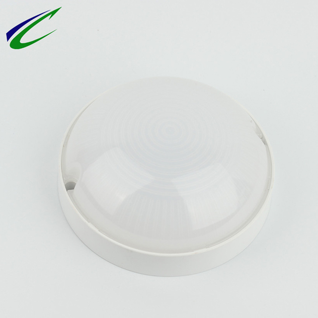 9W round LED Bulkhead Lamp 4000K PC+PC