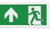 LED panel exit sign box