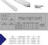 1.5m 70w led light 