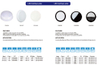Led ceiling light with corridor function and emergency model