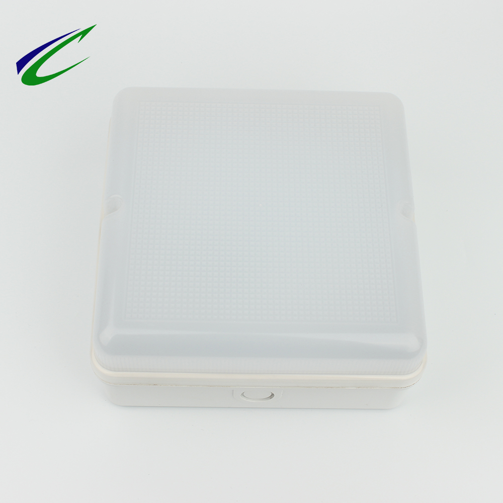 14W Square led ceiling light with corridor function tri-color light