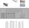 1.5M 50W LED Tri-Proof ight cheaper type